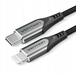 Vention Cable USB 2.0 Tipo-C a Lightning TACHF, 1m, Gris